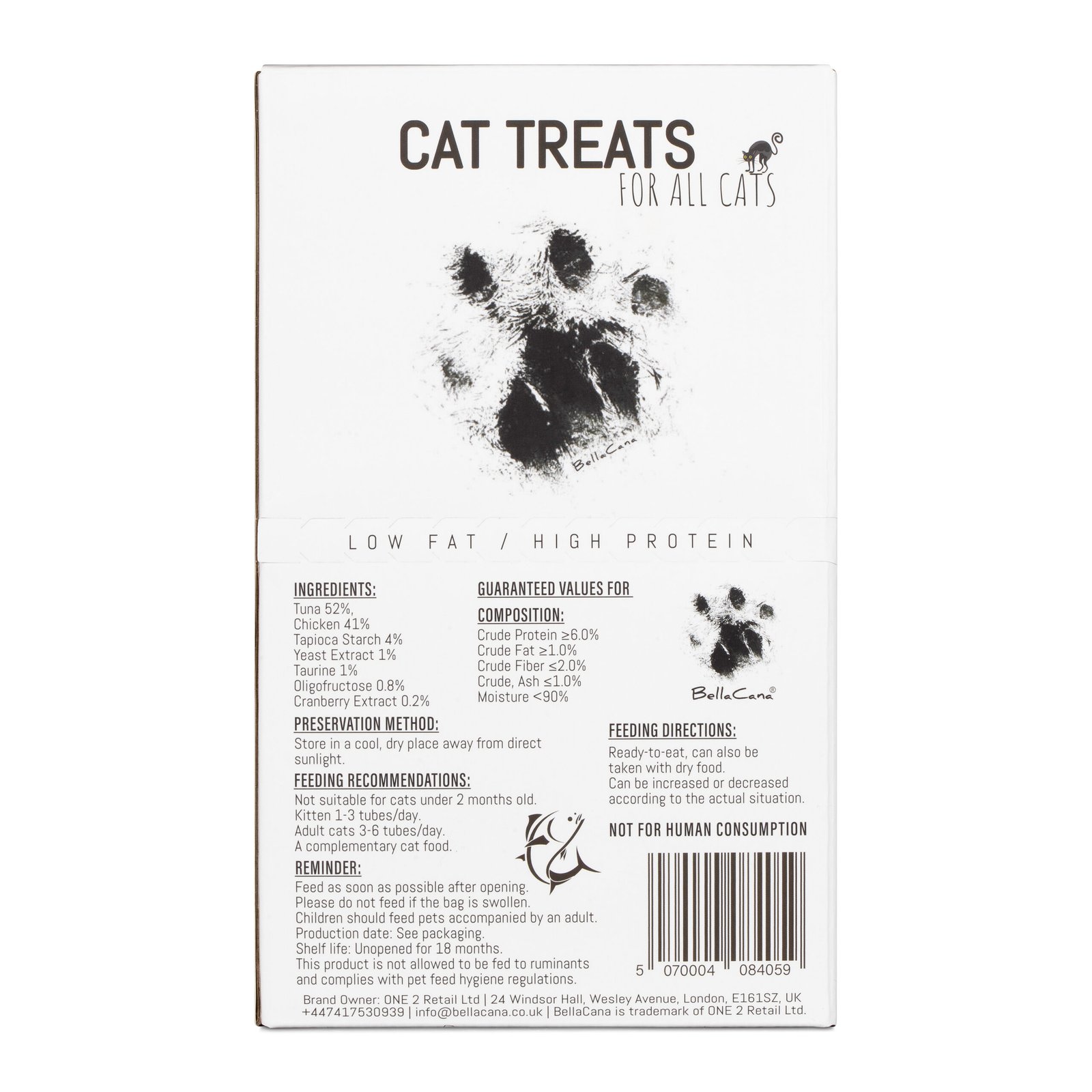 40 Irresistible Tuna Lickable Cat & Kitten Treats — Tuna+Yucca, Low Fat, High Protein, 40x15g Sachets (600g) - No Artificial Colours, Prevents & Protects Urinary Tract Infections and System - Image 2