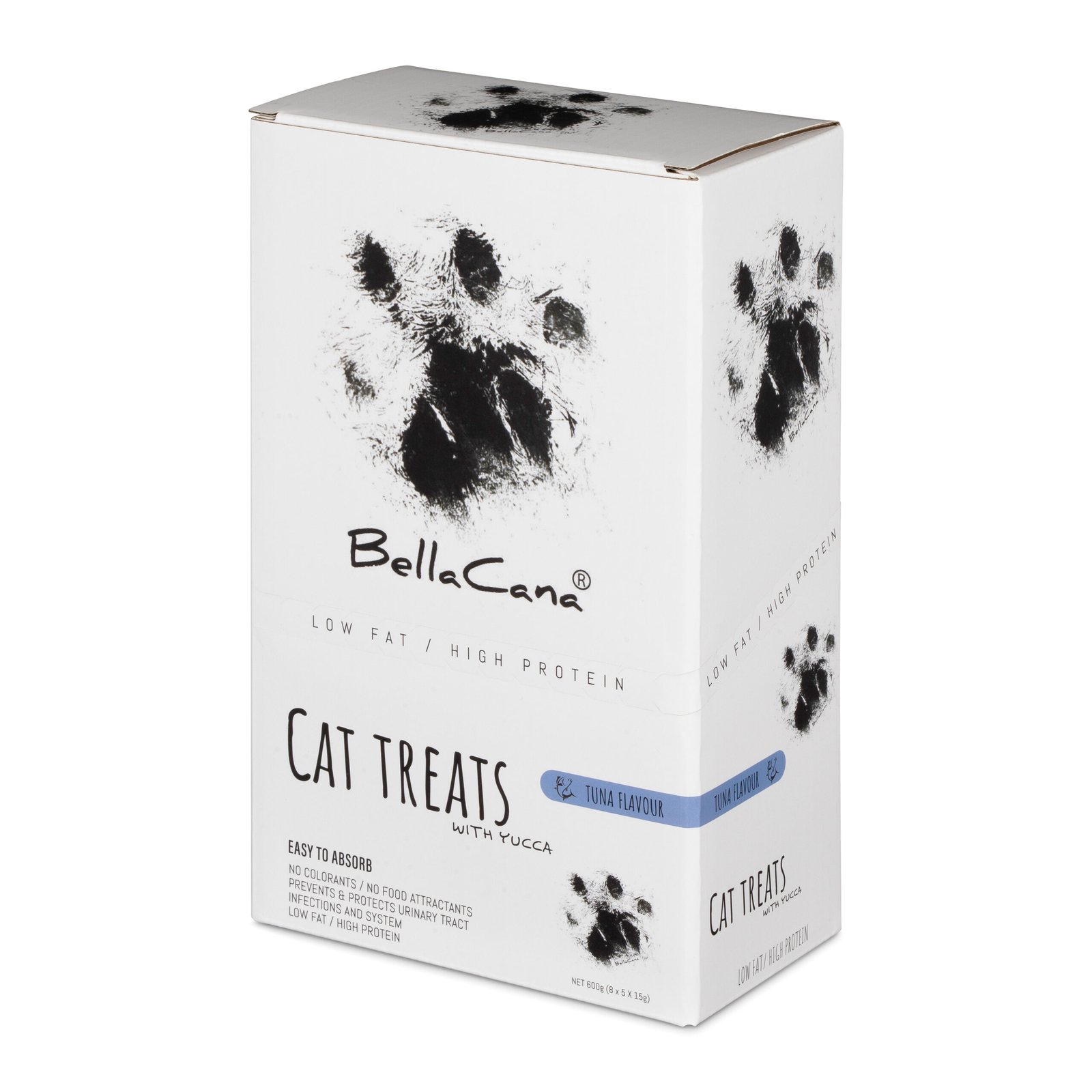 40 Irresistible Tuna Lickable Cat & Kitten Treats — Tuna+Yucca, Low Fat, High Protein, 40x15g Sachets (600g) - No Artificial Colours, Prevents & Protects Urinary Tract Infections and System - Image 3