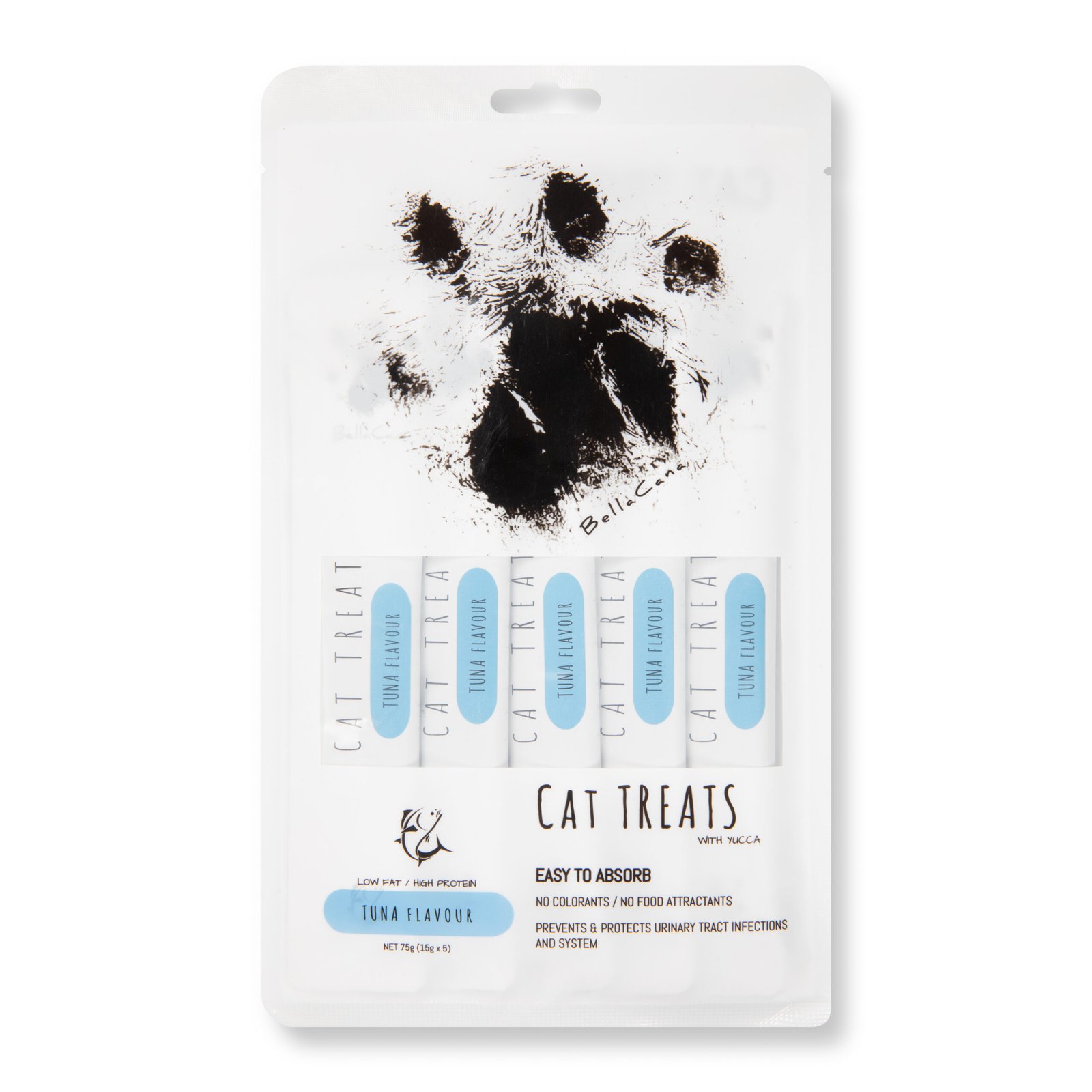 40 Irresistible Tuna Lickable Cat & Kitten Treats — Tuna+Yucca, Low Fat, High Protein, 40x15g Sachets (600g) - No Artificial Colours, Prevents & Protects Urinary Tract Infections and System - Image 7